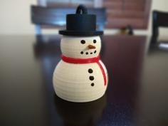 Henry The Snowman 3D Printer Model