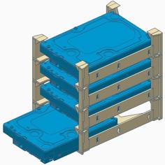 HDD Cage – Stackable 3D Printer Model