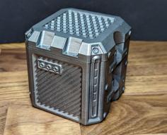 Pointlessly Over-engineered Sci-Fi Storage Crate 3D Printer Model