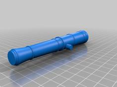 Armstrong 9 Pounder Cannon 3D Printer Model