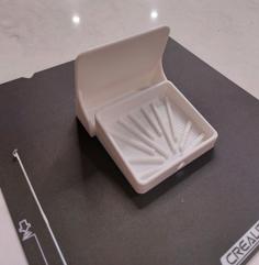 Soap Dish With Hinged Lid – Print In Place 3D Printer Model