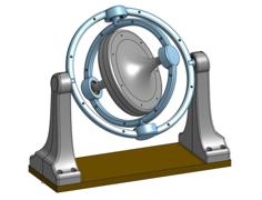 3d Printed Gyroscope 3D Printer Model