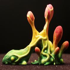 Tabletop Plant: “Blob Crowd Plant 2” (Alien Vegetation 17) 3D Printer Model