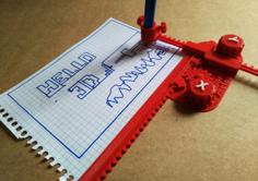 Micro-sketch 3D Printer Model