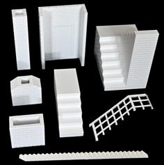 Brick Building Kit 2/5 – Roofing 3D Printer Model