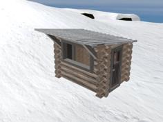 Ski Lift Cabin In 1:87 H0 Scale 3D Printer Model