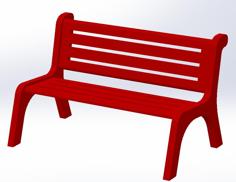 Red Bench 3D Printer Model