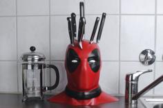 Deadpool Bust 3D Printer Model