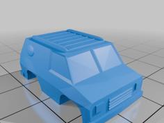 Van Micro Car Truck 3D Printer Model