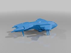 Halo Pelican 3D Printer Model