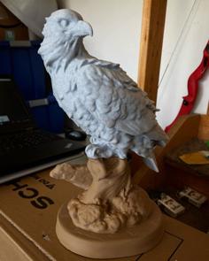 Falcon Statue 3D Printer Model