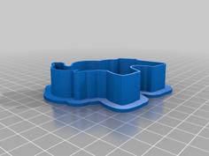 Cookie Cutter: Elephant (Elefant) 3D Printer Model