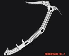 Ice Tool Axe From Tomb Raider 3D Printer Model