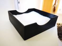 Napkin Holder – 15cm X 15cm 3D Printer Model