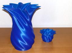 Spiral Vase With Small Cup 3D Printer Model