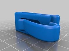 Key Chain Inside Pocket Holder 3D Printer Model