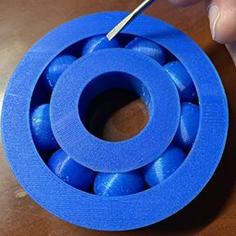 Spherical Bearing 3D Printer Model