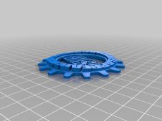 Drop A Gear Keychain 3D Printer Model