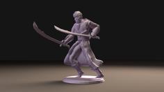 Arabian Warrior (multiple Poses) 3D Printer Model