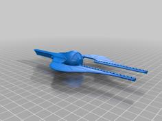 Star Wars-Style-Fighter 3D Printer Model