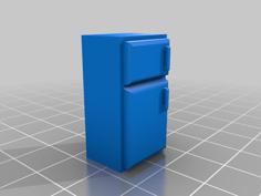 Tiny Refrigerator 3D Printer Model