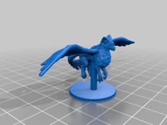 Gryphon (Griffin?) Miniatures 3D Printer Model