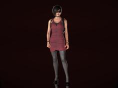 Resident Evil 2 Ada Wong 3D Printer Model