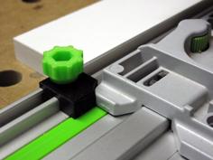 Stop For Festool FS Track 3D Printer Model