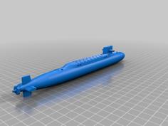 George Washington Class Submarine (Simplified) 3D Printer Model