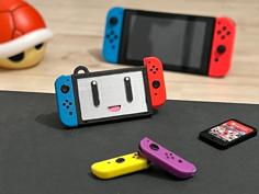 Switch-Y Kawaii Keychain 3D Printer Model