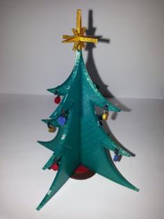 Christmas Tree Snap Kit 3D Printer Model