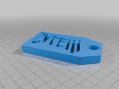 Cod Fire Sale Keychain 3D Printer Model