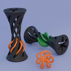 Spiral Balls (Fidget Toy) 3D Printer Model