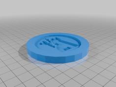 The Army Of Azyr Coin 3D Printer Model