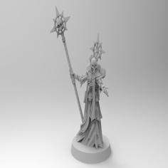 Dark Lich Apostle REDUX 3D Printer Model