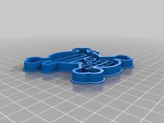 One Piece Pirate Skull Cookie Cutter 3D Printer Model