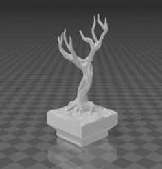 Basic Graveyard Tree (Dungeon Blocks Compatible) 3D Printer Model