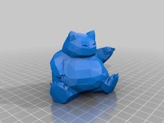 Pokemon 143 3D Printer Model