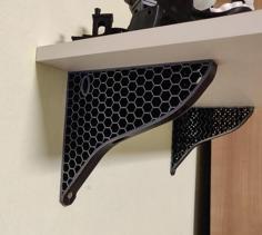 Infill Shelf Bracket 3D Printer Model