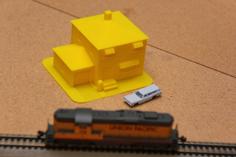 N Scale House 209 3D Printer Model