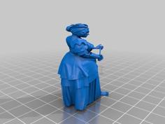 Steampunk – Female Ogre – Victorian Fashion 3D Printer Model