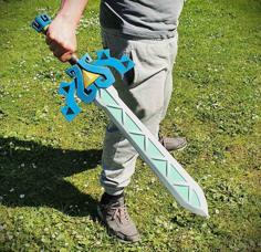 Lokomo Sword – Zelda Spirit Tracks 3D Printer Model