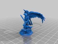 DND Aarakocra. Hero Forge 3D Printer Model