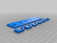 Key/Mask Holder 3D Printer Model