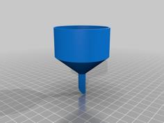 Parametric Buchner Funnel 3D Printer Model