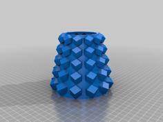 Cube Corner Container 3D Printer Model