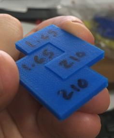 Tight Tolerance Calibration Clips 3D Printer Model