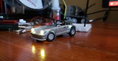 1/64 Scale RC Porche 911 Diecast Frame 3D Printer Model