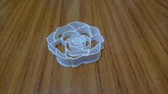 Rose Cookie Cutter 3D Printer Model