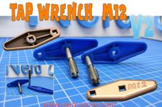 TAP WRENCH M12 V2 3D Printer Model